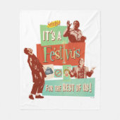 Het is een Festivus voor de rest van ons Fleece Deken (Voorkant)