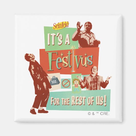 Het is een Festivus voor de rest van ons Magneet (Voorkant)