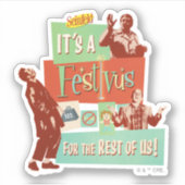 Het is een Festivus voor de rest van ons Sticker (Voorkant)