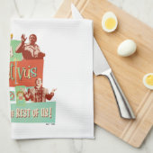 Het is een Festivus voor de rest van ons Theedoek (Quarter Fold)