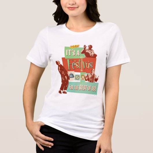 Het is een Festivus voor de rest van ons Tri-Blend Shirt (Voorkant)