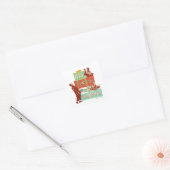 Het is een Festivus voor de rest van ons Vierkante Sticker (Envelop)