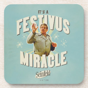 Het is een Festivus Wonders Bier Onderzetter