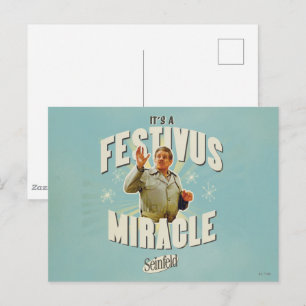Het is een Festivus Wonders Briefkaart