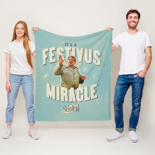 Het is een Festivus Wonders Fleece Deken