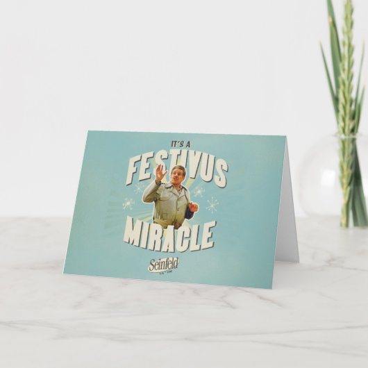 Het is een Festivus Wonders Kaart (Voorkant)