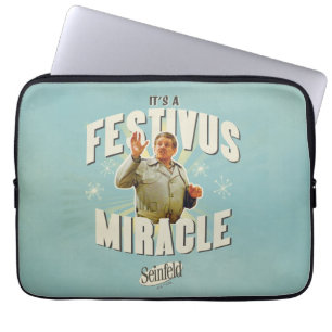 Het is een Festivus Wonders Laptop Sleeve