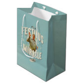 Het is een Festivus Wonders Medium Cadeauzakje (Voorkant Gekanteld)