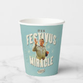 Het is een Festivus Wonders Papieren Bekers (Achterkant)