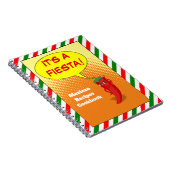 Het is een Fiesta Blank Notitieboek (Rechterzijde)