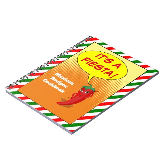 Het is een Fiesta Blank Notitieboek (Linkerzijde)