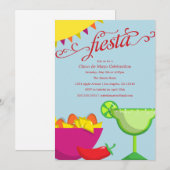 Het is een Fiesta! | partijuitnodiging Kaart (Voorkant / Achterkant)