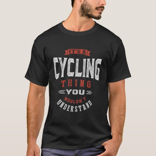 Het is een fietsding | T-shirt (Voorkant)