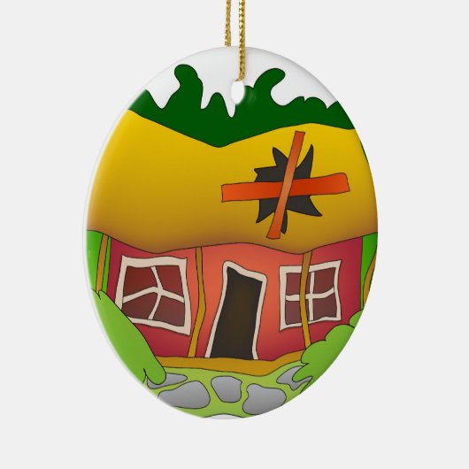 Het is een Fixer Upper Keramisch Ornament (Rechts)