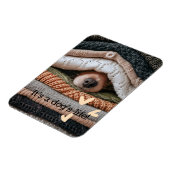 Het is een flexibele fotomagneet voor het leven va magneet (Linkerzijde)