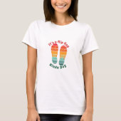 Het is een flip Flop Kinda Day T-shirt (Voorkant)