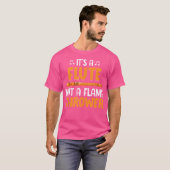 Het is een fluit, geen vlammenwerper - fluit t-shirt (Voorkant volledig)