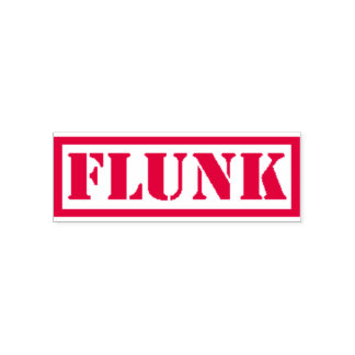 Het is een Flunk-stempel waar je van zult houden e Zelfinktende Stempel