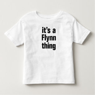 Het is een flynn ding kinder shirts