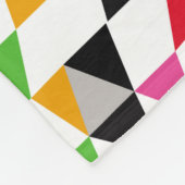 Het is een fractaal feest! Deze levendige gekleurd Fleece Deken (Hoek)