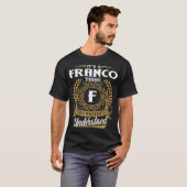 Het is een Franco ding dat je zou_niet begrijpen T-shirt (Voorkant volledig)
