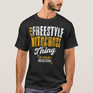 Het is een freestyle motorcross ding - motorcrosse t-shirt