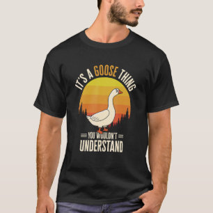 Het is een ganzen Boerderij Diervogel Fa. T-shirt