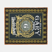 Het is een Gary-ding dat je niet kunt begrijpen Fleece Deken (Voorkant (Horizontaal))