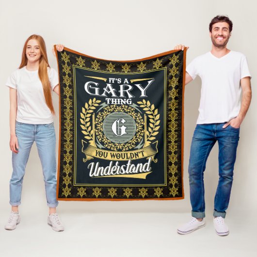 Het is een Gary-ding dat je niet zou begrijpen Fleece Deken (In situ)