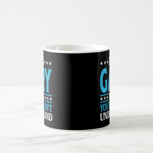 Het is een Gary Thing achternaam team familienaam Koffiemok (Center)