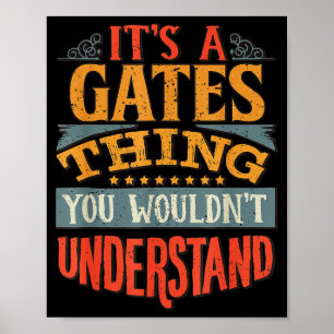 Het is een Gates ding dat je niet zou begrijpen Poster
