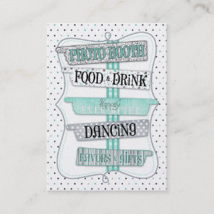 Het is een gebarentaal Visitekaartje