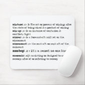 Het is een geheim dat niemand weet! muismat (Met muis)