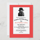 Het is een geheim - Verrassing verjaardagsfeestje  Kaart (Voorkant)