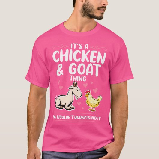 Het is een geitenbokje t-shirt (Voorkant)
