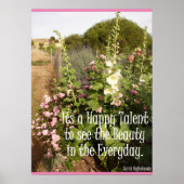 Het is een gelukkig Talent om het Poster van de Be (Voorkant)