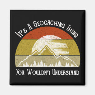 Het is een geocaching ding - je zou het niet begri magneet