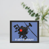 het is een gerudolf briefkaart (Staand voorkant)