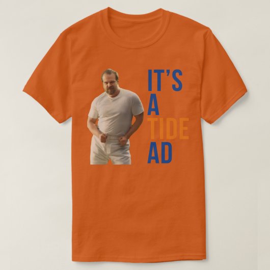 Het is een getijdenadvertentie Superbowl Commercia T-shirt (Design voorkant)