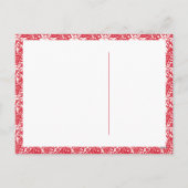 Het is een geweldig Briefkaart voor feestdagen met (Achterkant)