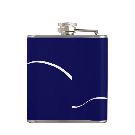 Het is een geweldig leven, feestdag heupfles (Achterkant)