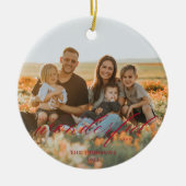 Het is een geweldig leven keramisch ornament Red (Voorkant)