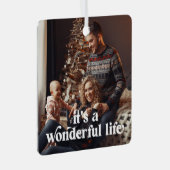 Het is een geweldig Ornament voor de fotovakantie. (Voorkant Rechts)