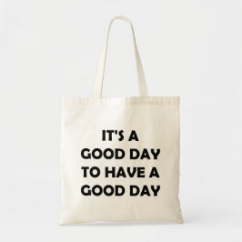 Het is een geweldige dag | Inspirerend prijsopgave Tote Bag