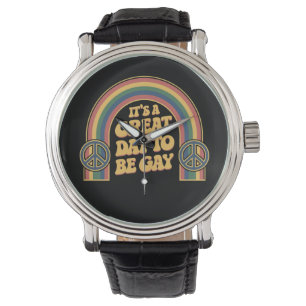 Het Is Een Geweldige Dag Om Homo Te Zijn LGBTQ Pri Horloge