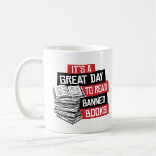 Het is een geweldige dag om verboden boeken te lez koffiemok