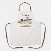 Het is een geweldige dag voor Clay All-Over Print  Schort (Voorkant)