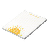 Het is een geweldige dag voor een positieve prijso notitieblok (Linkerzijde)