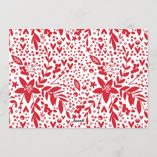 Het is een geweldige Feestdagen-fotokaart Feestdagenkaart (Achterkant)