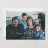 Het is een geweldige feestelijke kerstkaart kaart (Voorkant)